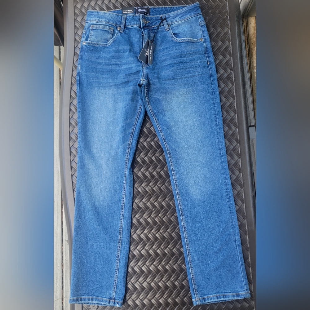 Primitive Skateboarding Straight Fit Stretch Denim Jeans